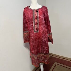 Bonanza Satrangi Pret Printed Two-Piece Suit with Dupatta